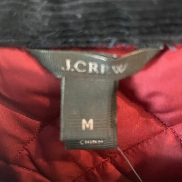 JCREW QUILTED TACK JACKET COAT DOWN #02722 CRIMSON MAPLE MEDIUM NWT - Picture 11 of 14